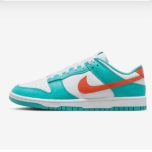 Nike Women’s Aqua and Orange Sneakers